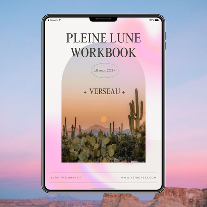 Pleine Lune En Verseau Workbook + Guidance