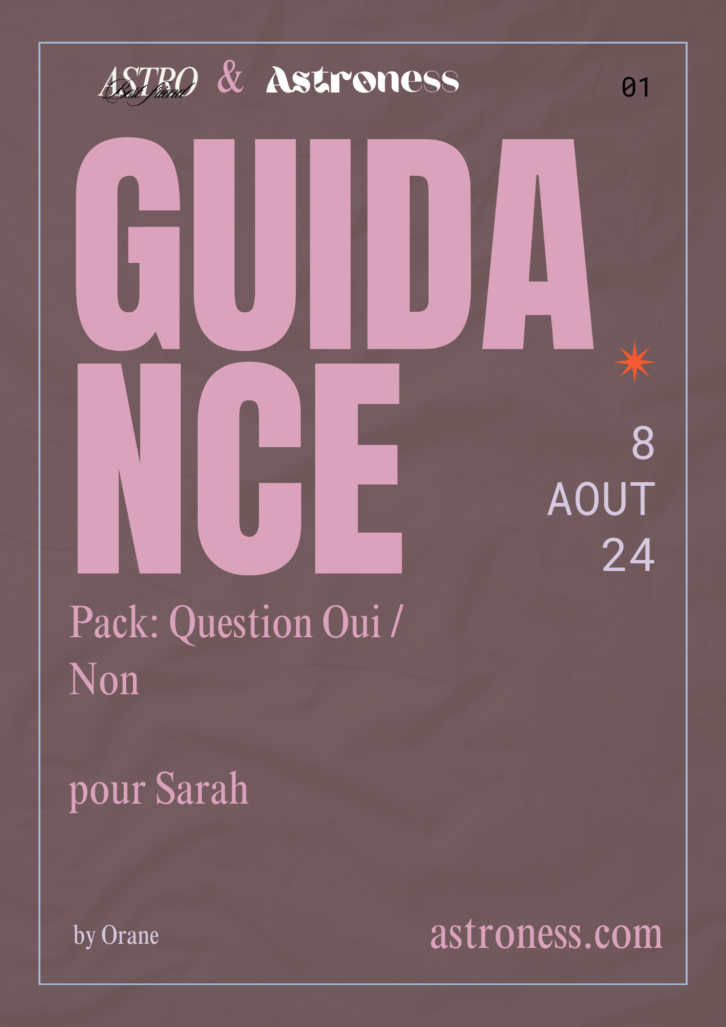 Guidance Tarot: Question Oui / Non + Énergie approfondie