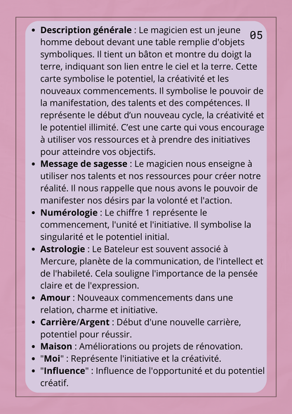 Guidance Tarot: Question Oui / Non + Énergie approfondie