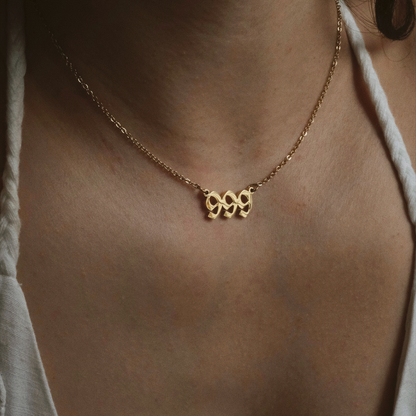 Angel Number Necklace